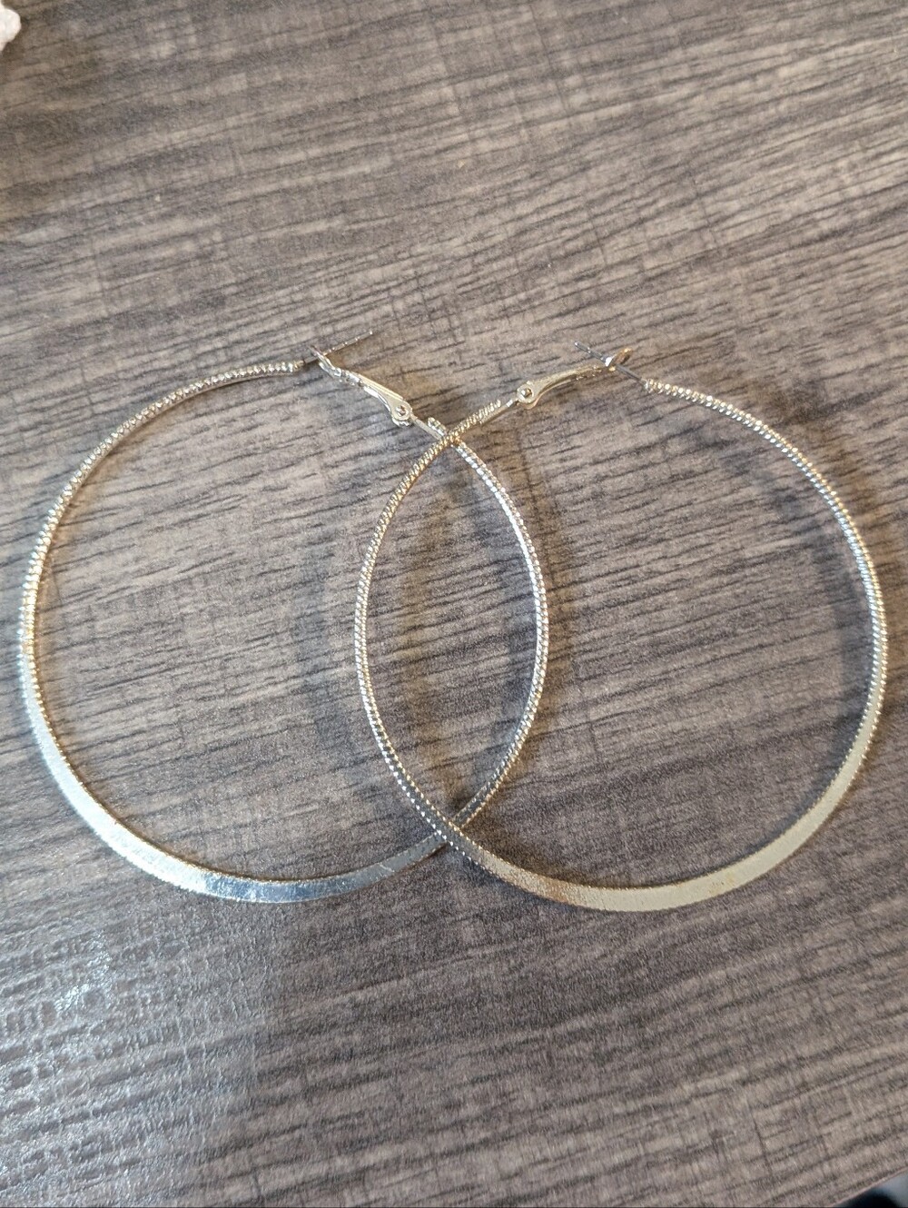 Silver Hoop Earrings